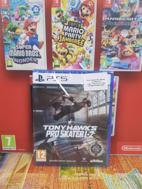 Tony Hawk's Pro Skater 1+2 PlayStation 5 (PS5)