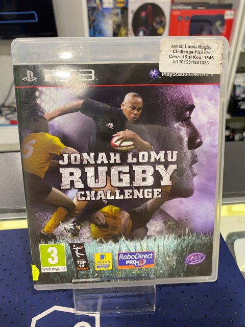 Jonah Lomu Rugby Challenge PlayStation 3 (PS3) pudełkowa