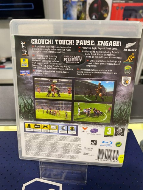 Jonah Lomu Rugby Challenge PlayStation 3 (PS3) pudełkowa