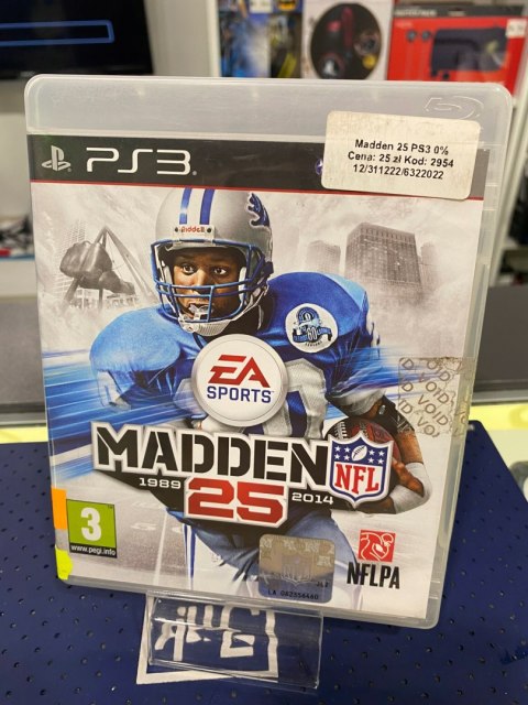 Madden NFL 25 PlayStation 3 (PS3) pudełkowa