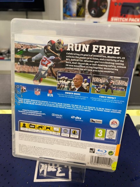 Madden NFL 25 PlayStation 3 (PS3) pudełkowa