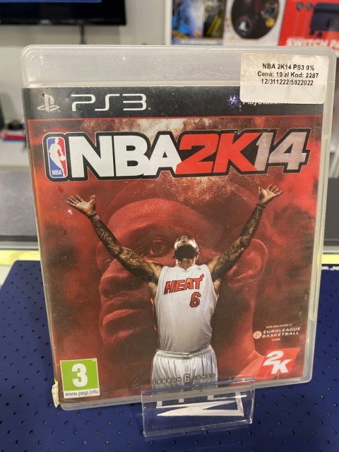 NBA 2K14 PlayStation 3 (PS3) pudełkowa
