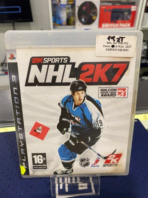 NHL 2K7 PlayStation 3 (PS3) pudełkowa