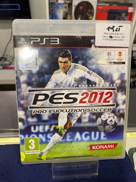 PES 2012 PlayStation 3 (PS3) pudełkowa