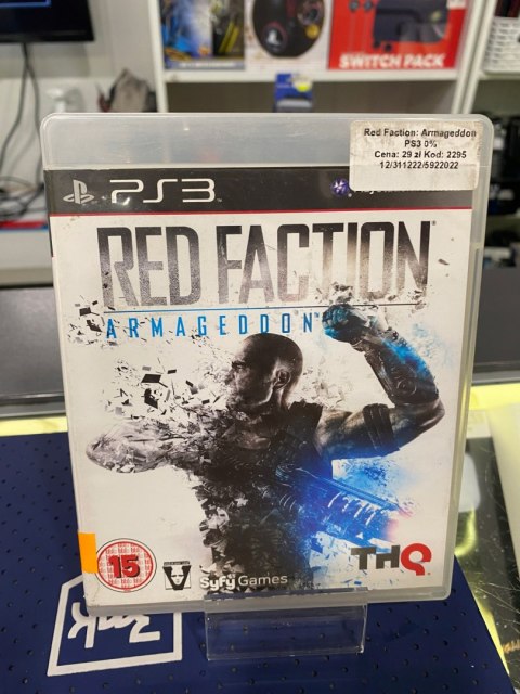 RED FACTION ARMAGEDON PlayStation 3 (PS3) pudełkowa