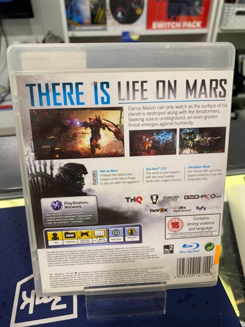 RED FACTION ARMAGEDON PlayStation 3 (PS3) pudełkowa