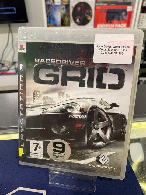 Race Driver: GRID PlayStation 3 (PS3) pudełkowa