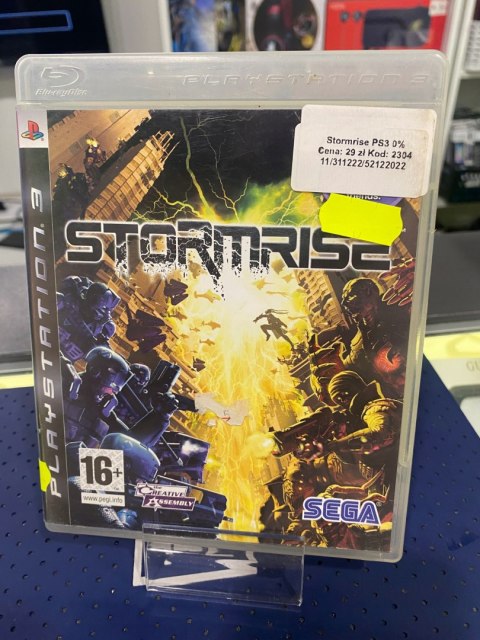 Stormrise PlayStation 3 (PS3) pudełkowa