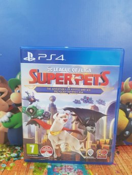 DC LIGA SUPERPETS: Przygody Krypto i Asa PlayStation 4 (PS4) pudełkowa