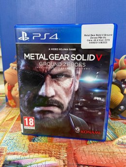 Metal Gear Solid V: Ground Zeroes PlayStation 4 (PS4)