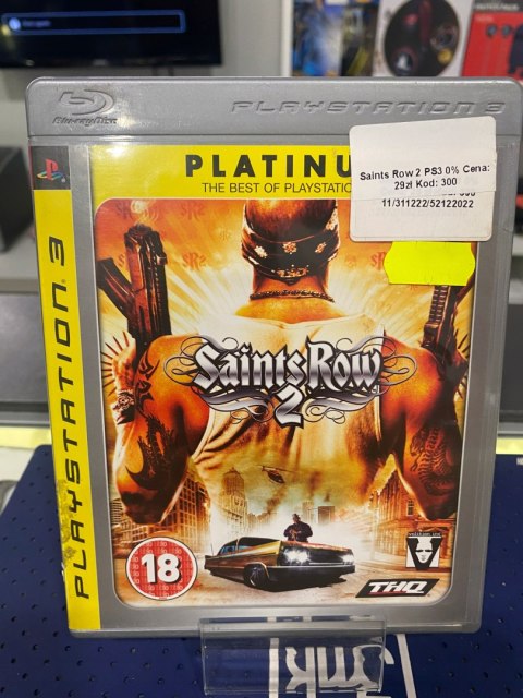 Saints Row 2 PlayStation 3 (PS3) pudełkowa