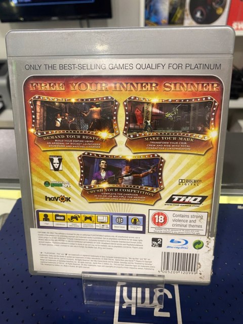 Saints Row 2 PlayStation 3 (PS3) pudełkowa