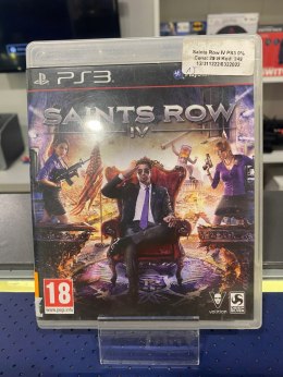 Saints Row IV PlayStation 3 (PS3) pudełkowa