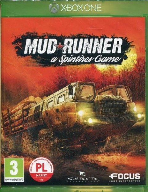 Spintires: MudRunner Xbox One pudełkowa