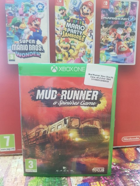 Spintires: MudRunner Xbox One pudełkowa