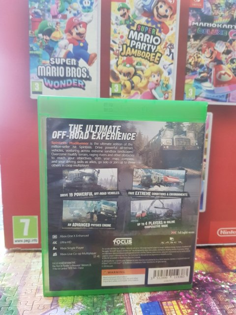 Spintires: MudRunner Xbox One pudełkowa