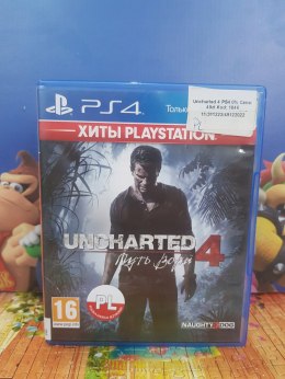 Uncharted 4: A Thiefs End (PS4) PlayStation 4 (PS4) pudełkowa