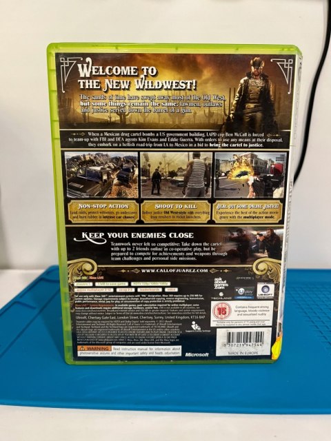 Call of Juarez The Cartel Xbox 360