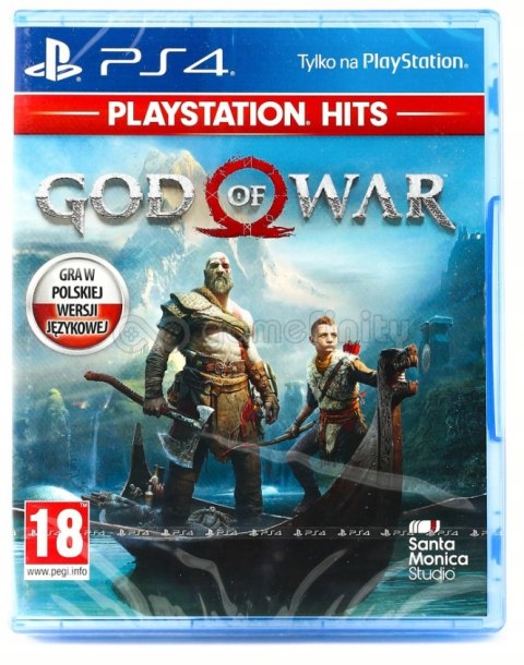 GOD OF WAR PlayStation 4 (PS4) pudełkowa