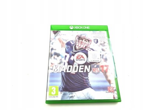 NFL MADDEN 17 Xbox One pudełkowa