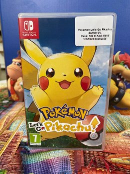 Pokemon Let's Go Pikachu Nintendo Switch