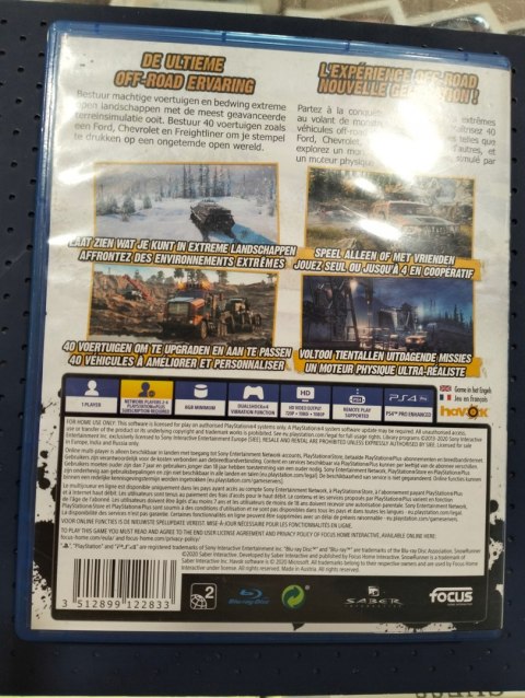 SNOWRUNNER / SNOW RUNNER PlayStation 4