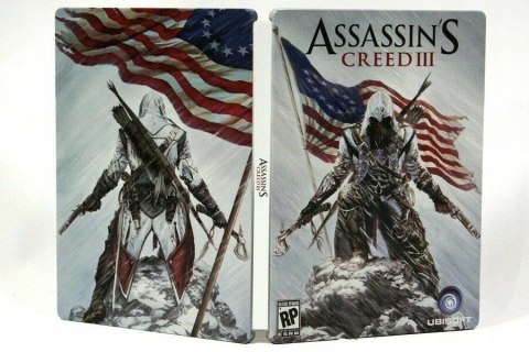Assassins Creed III Steelbook Xbox 360 pudełkowa