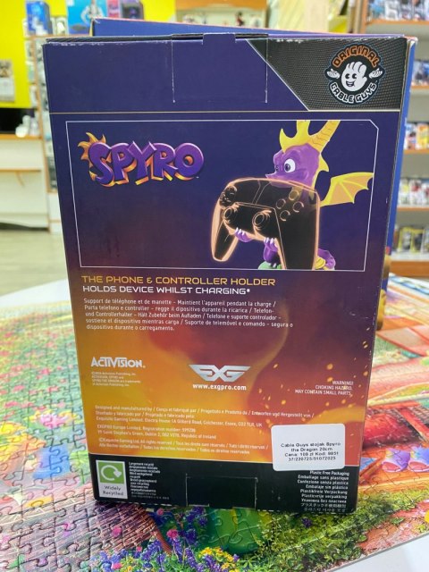 Figurka Cable Guys Spyro the Dragon