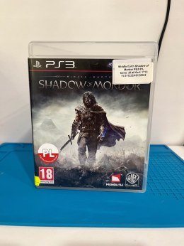 Middle-earth: Shadow of Mordor PlayStation 3 (PS3) pudełkowa