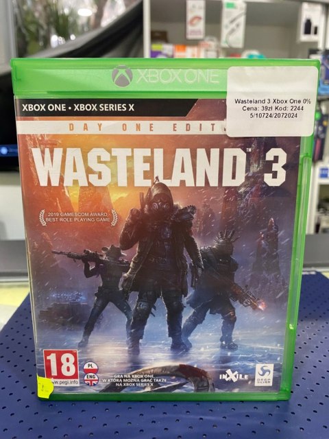 Wasteland 3 Day One Edition Xbox One