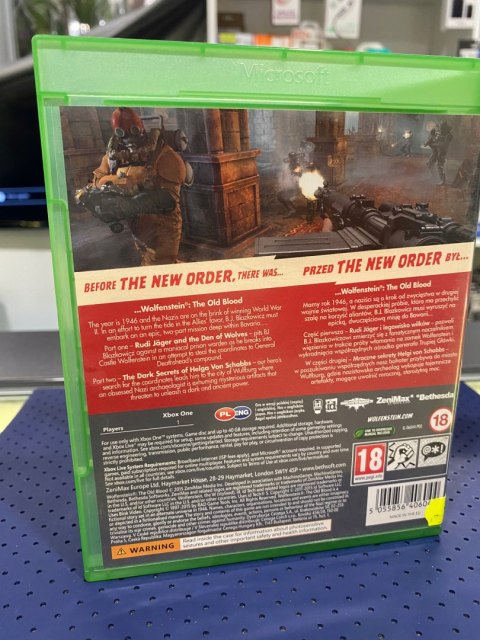 Wolfenstein: The Old Blood Xbox One