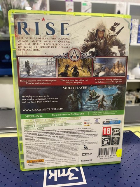 Assassin's Creed III Xbox 360