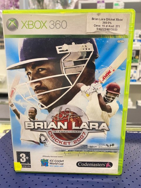 Brian Lara International Cricket 2010 Xbox 360