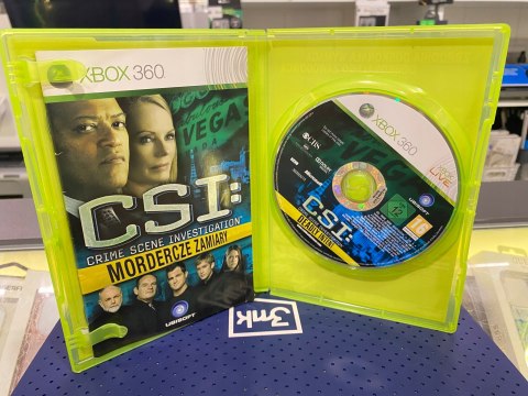 CSI: Crime Scene Investigation - Mordercze Zamiary Xbox 360 Polskie Wydanie
