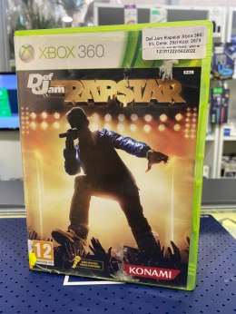 Def jam Rapstar Xbox 360 pudełkowa