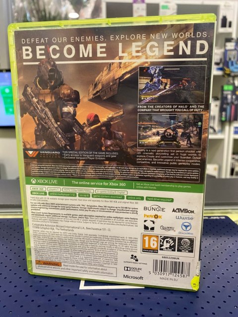 Destiny Xbox 360 pudełkowa