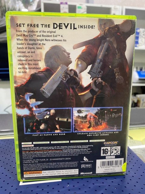 Devil May Cry 4 Xbox 360