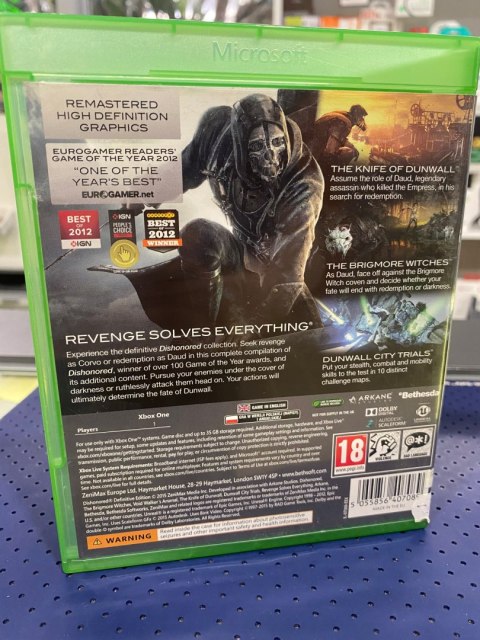 Dishonored: Definitive Edition Xbox One