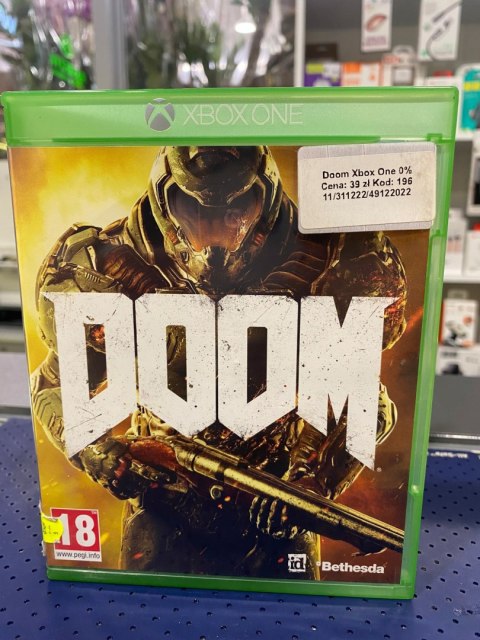 Doom XBOX ONE PL Xbox One pudełkowa