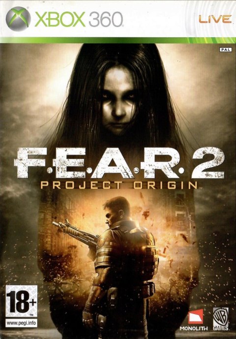 F.E.A.R. 2: Project Origin Xbox 360 pudełkowa