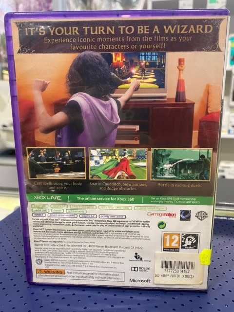 Harry Potter for Kinect Xbox 360