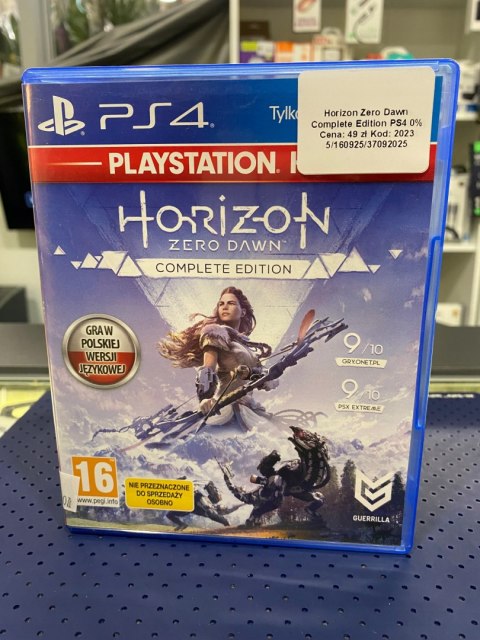 Horizon Zero Dawn Complete Edition PlayStation 4 (PS4) pudełkowa