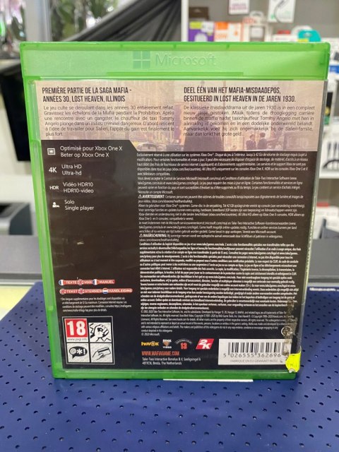 Mafia: Definitive Edition Xbox One
