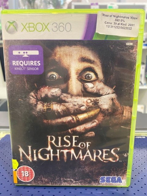 Rise of Nightmares Xbox 360