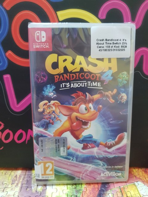 Crash Bandicoot 4: It's About Time Nintendo Switch
