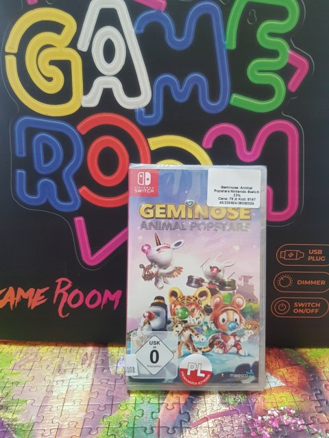 Geminose Animal Popstars Nintendo Switch