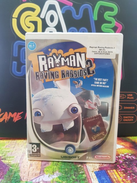 Rayman Raving Rabbids 2 Nintendo Wii