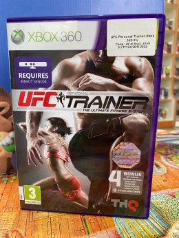 UFC Personal Trainer Microsoft Xbox 360