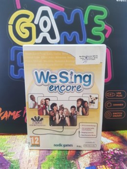 We Sing Encore Nintendo Wii