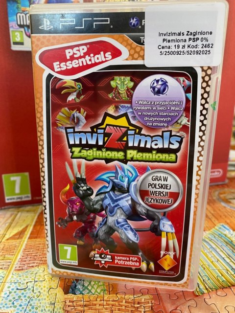 INVIZIMALS ZAGINIONE PLEMIONA PlayStation Portable (PSP)